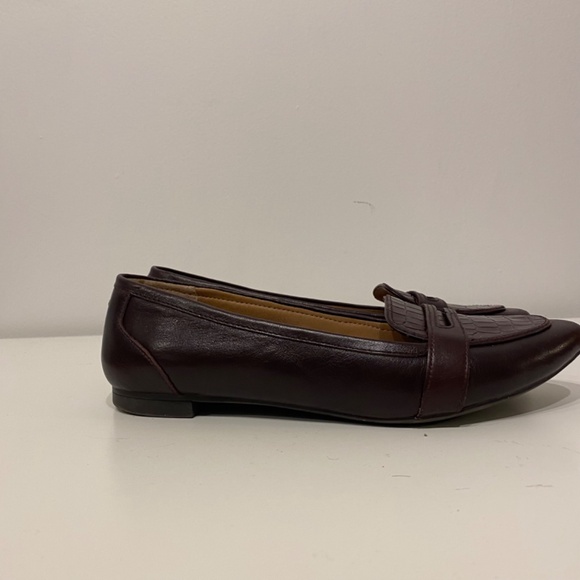 Vionic Savannah Dark Academia Brown Flat Loafer Work Shoes Size 7.5 - Picture 6 of 8